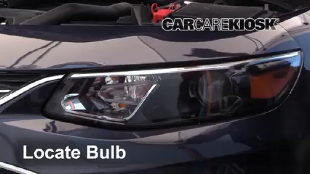 2017 Chevrolet Malibu Premier 2.0L 4 Cyl. Turbo Éclairage Feu clignotant avant (remplacer l'ampoule)